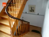 Edel aufgearbeitete Treppe