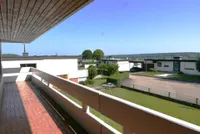 Blick vom Balkon