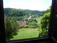 Blick aus dem Schlafzimmer