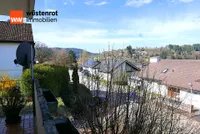 Blick vom EG-Balkon