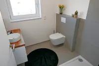 WC mit Dusche