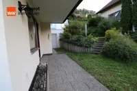 Teil der überdachten Terrasse