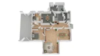 Grundriss Erdgeschoss (nicht maßstabsgetreu)
