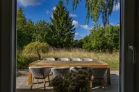 Ausblick zur Terrasse