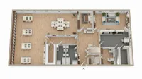 Grundriss Erdgeschoss (nicht maßstabsgetreu)