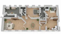 Grundriss (nicht maßstabsgetreu)