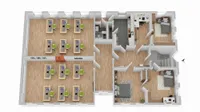 Grundriss Erdgeschoss (nicht maßstabsgetreu)