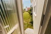 Balkon mit Garten Zugang 