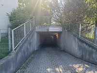Tiefgaragen einfahrt 