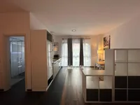Blick auf die Küche