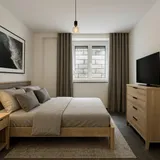 Visualisiertes Schlafzimmer 