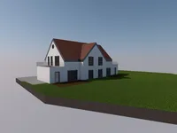 Rückansicht Aichach Ecknach