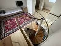 Aufgang zum Schlafzimmer 