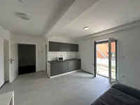 Wohnbereich mit Küche