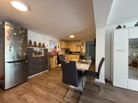 Küche und Essbereich