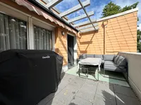 Gemütliche Sitzmöglichkeit