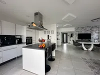 Küche und Wohnbereich