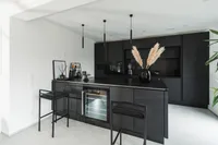 Küche mit Kücheninsel