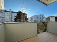 überdachter Balkon