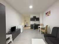 Wohnbereich mit Küche 