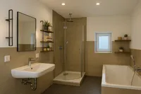 Visualisiertes Badezimmer 