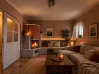 Visualisierung - Kaminzimmer 