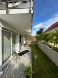 Terrasse mit Garten