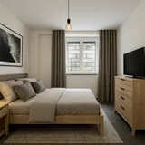 Visualisiertes Schlafzimmer 