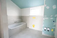 Badezimmer Dachgeschoss
