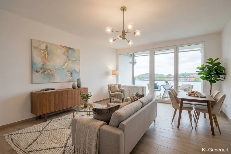 Alsdorf-Ost: Modernisierte 2-Zimmer Obergeschosswohnung mit Balkon zum Verkauf!