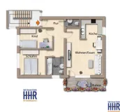 Beispielgrundriss Wohnung