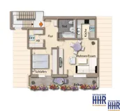 Beispielgrundriss Dachgeschoss