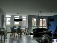 Wohnzimmer möbliert