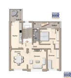 Grundriss 1. & 2. OG