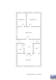 Grundriss Bungalow - Erste Neugasse 39