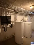 Moderne Haustechnik mit Wärmepumpe
