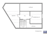 Grundriss Haus 1 - DG
