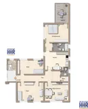 Grundriss WE3