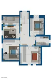 Grundriss OG derzeitige Bebauung