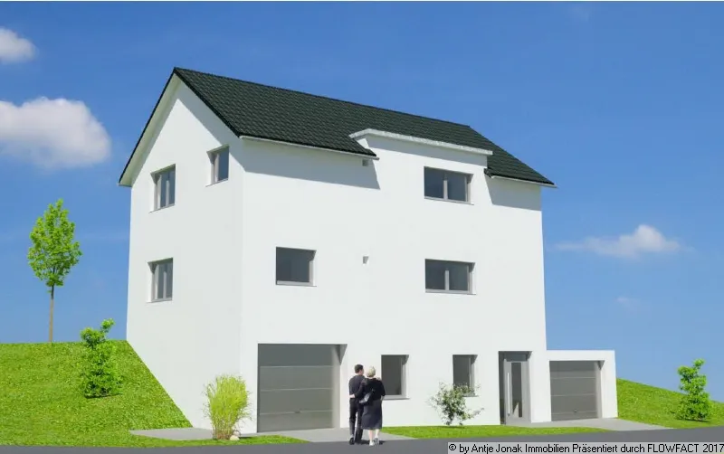 Sonnige 2,5 Zimmer-Wohnung mit Balkon o.Terrasse in einen modernen 2 FH in Oberlenningen