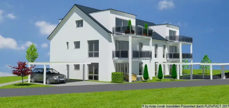 Moderne Neubauwohnungen mit sonnigem Balkon o. Terrasse in K&ouml;ngen