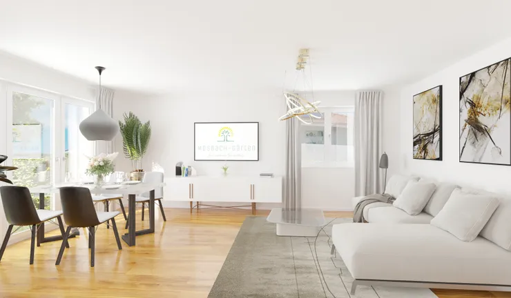 WIESBADEN | Großzügige 2 Zimmer-Penthouse-Wohnung mit Dachterrasse