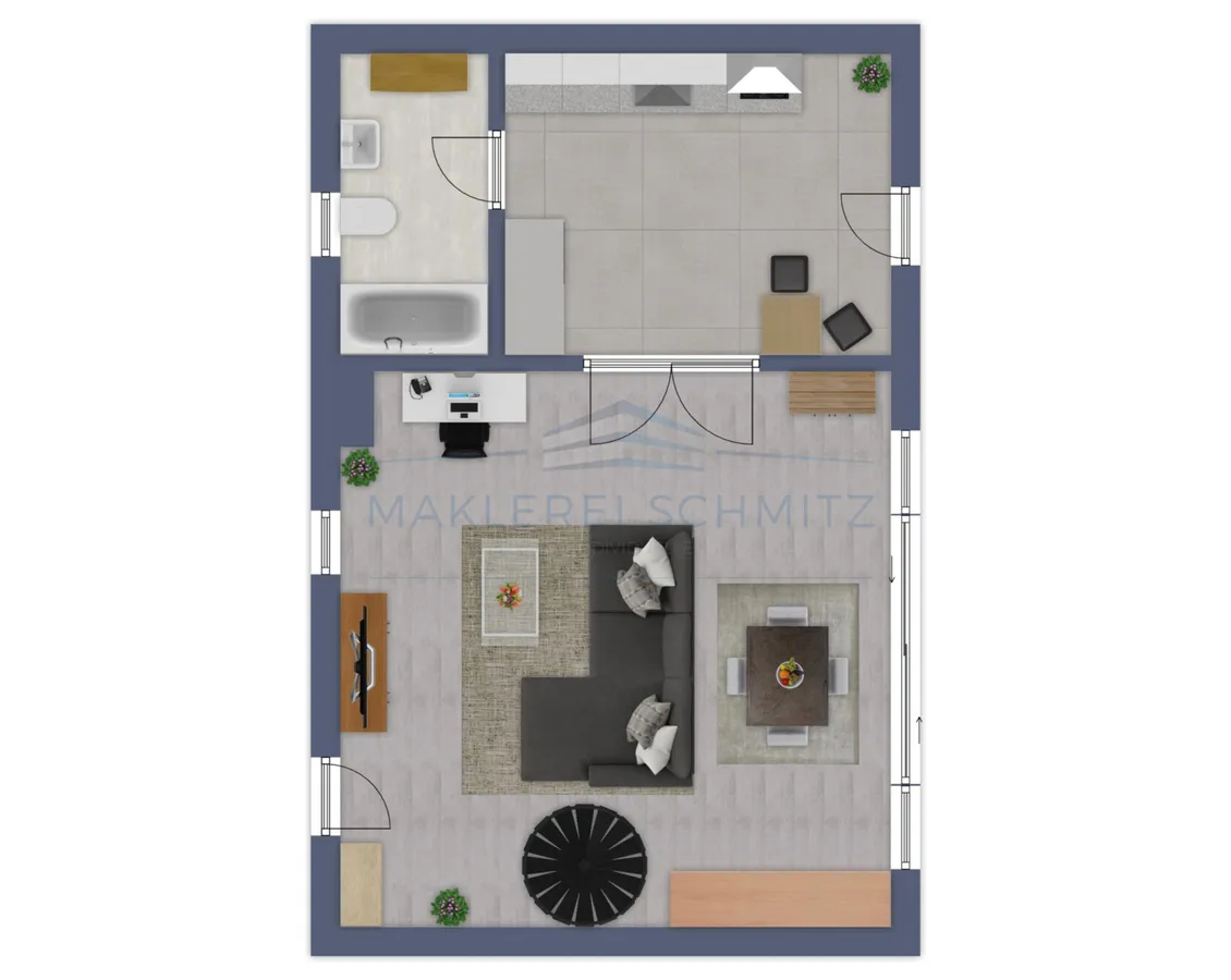 Grundriss EG Gästehaus