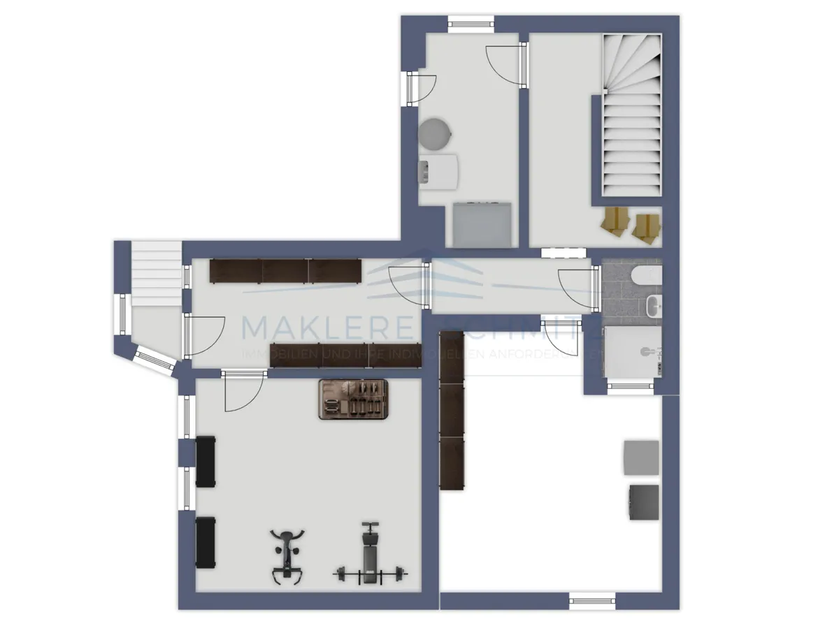 Grundriss KG Haupthaus