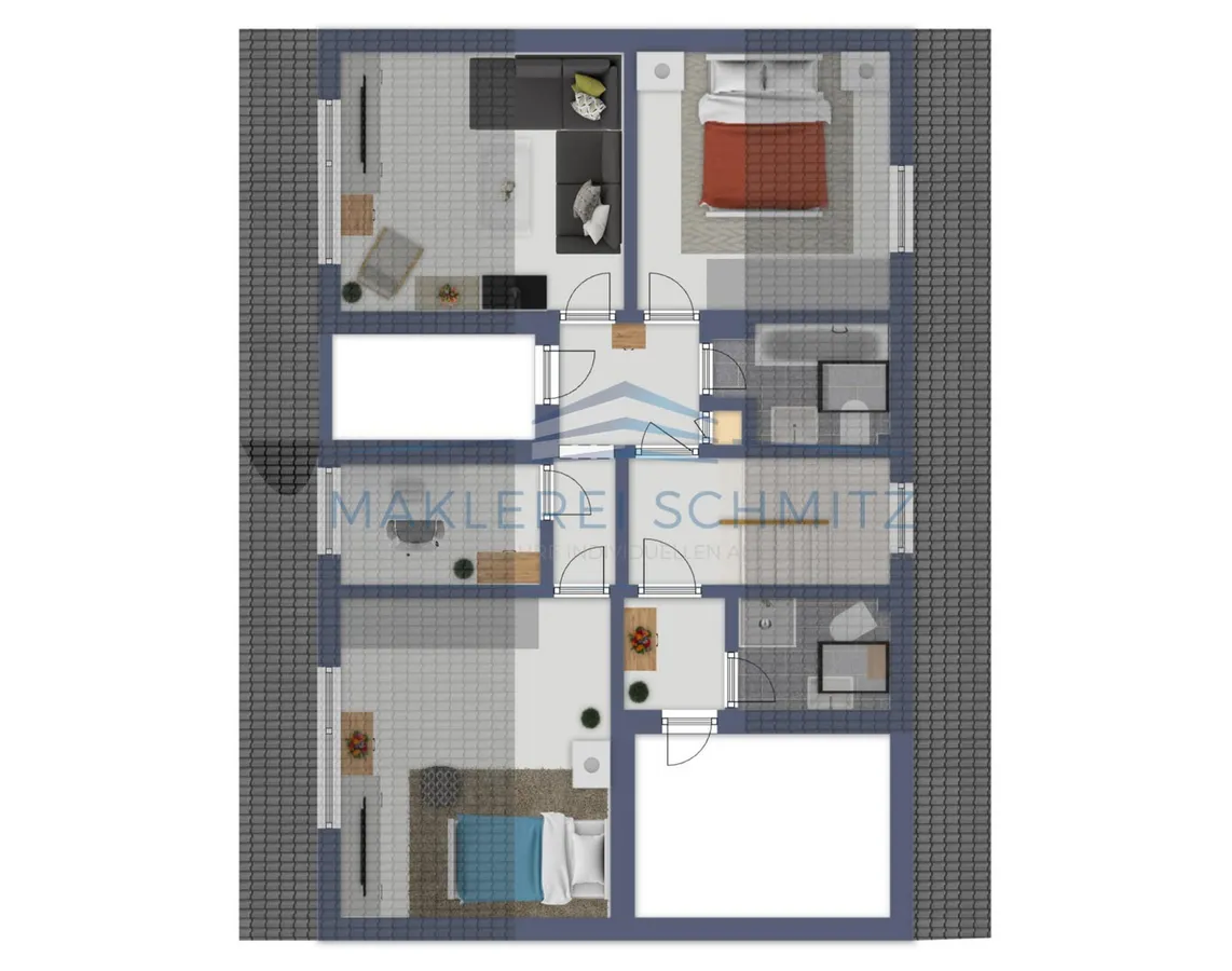 Grundriss Obergeschoss