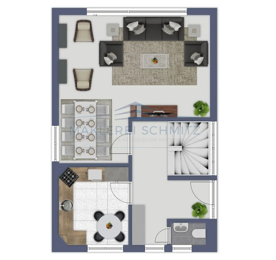 Grundriss Erdgeschoss