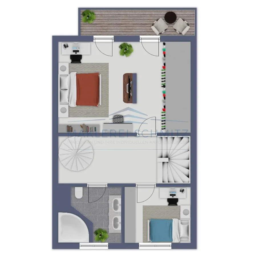 Grundriss Obergeschoss