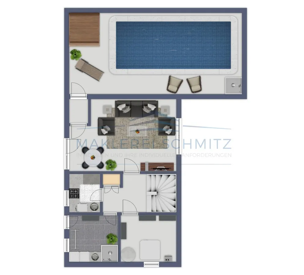 Grundriss Untergeschoss