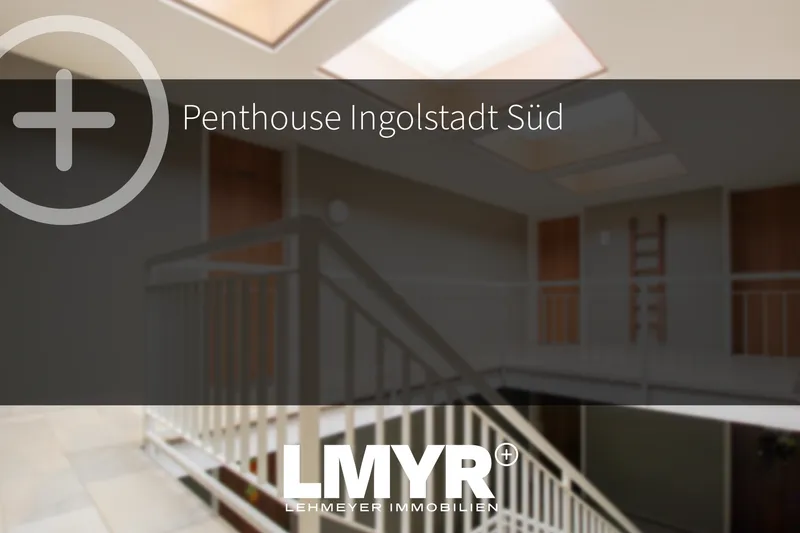 4-Zimmer Architekten Penthouse im Grünen