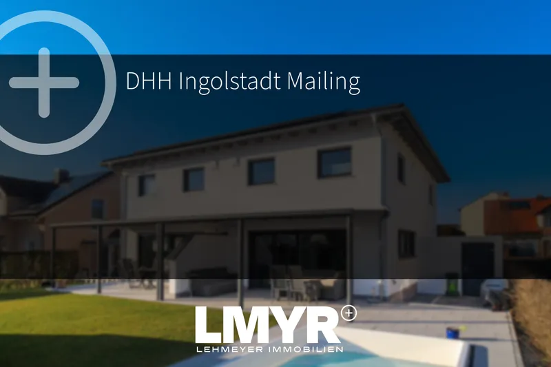 MODERN-NACHHALTIG-RAUMWUNDER: Doppelhaushälfte mit Pool